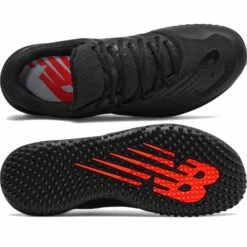 Flash Sale ⌛ Discount - New Balance ⚾ Baseball Turf 👞 Shoes 4040v6 Low Men's Turf Trainers T4040V6 GREY ✨ -Ebasesloaded Sales 2022 Black Black Dorsal Plantar 99055.1641416944