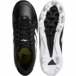 Cheapest 👏 Discount - Adidas PureHustle 2 Girls Molded Youth Fastpitch 🥎 Softball Cleat WHITE/SILVER ⌛ -Ebasesloaded Sales 2022 Black Dorsal Plantar 79093.1644009265