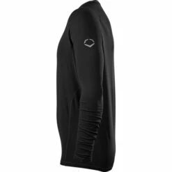 Top 10 👏 Discount - Evoshield Pro Team Winterball Youth Long Sleeve ⚾ Baseball Performance Shirt NAVY 🎉 -Ebasesloaded Sales 2022 Black Side 19726.1631829557