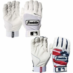 Best reviews of 🧨 Discount - Franklin Classic XT USA Youth ⚾ Baseball Batting Glove 21035 WHITE ⭐