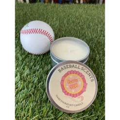 Best Pirce 🔥 Discount - Bases Loaded ⚾ Baseball Scents 4OZ Bubble Gum Candle 4OZ 👍