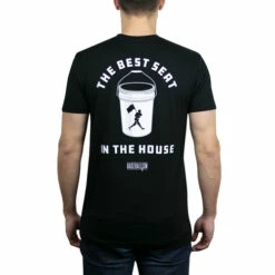 Best reviews of π Discount - βΎ Baseballism Bucket 2.0 Best Seat Men's T-Shirt BEST SEAT BLACK π
