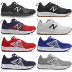 Buy 🛒 Discount - New Balance ⚾ Baseball Turf 👞 Shoes 3000v5 Low Men's Turf Trainers T3000v5 GREY/WHITE ✨