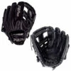 Budget ❤️ Discount - PBPRO Ron Washington Model 11.5" Infield ⚾ Baseball Glove - Black I Web THROWSRIGHT 🛒