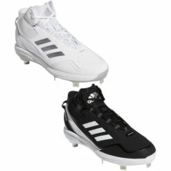 Best deal 👍 Discount - Adidas Icon 7 Mid Men's Metal ⚾ Baseball Cleats S2388 WHITE ⭐