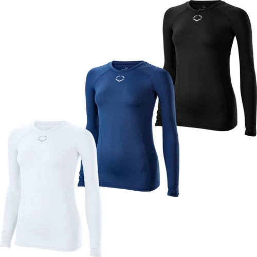 Hot Sale π€© Discount - Evoshield Long Sleeve Women's Cooling Tee WB600790 NAVY π 1 Hot Sale π€© Discount - Evoshield Long Sleeve Women's Cooling Tee WB600790 NAVY π