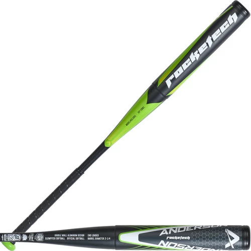 Promo βοΈ Discount - 2021 Anderson Rocketech USA/USSSA Double-Wall Slowpitch π₯ Softball Bat 34/27OZ π₯ 1 Promo βοΈ Discount - 2021 Anderson Rocketech USA/USSSA Double-Wall Slowpitch π₯ Softball Bat 34/27OZ π₯