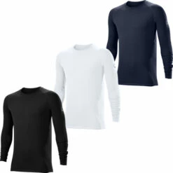 Top 10 👏 Discount - Evoshield Pro Team Winterball Youth Long Sleeve ⚾ Baseball Performance Shirt NAVY 🎉