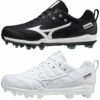 Coupon 🎁 Discount - Mizuno Ambition 2 TPU Men's Molded ⚾ Baseball Cleats 320653 BLACK/WHITE ❤️