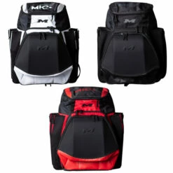 Brand new ⌛ Discount - Miken XL MKMK7X 🥎 Softball Equipment Backpack MKMK7X-XL BLACK 😍