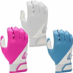 Outlet ✔️ Discount - Easton Fundamental Girl's Fastpitch 🥎 Softball Batting Gloves Youth PINK 😍