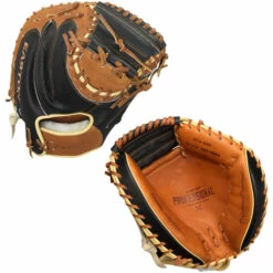 Best Sale 🔥 Discount - Easton Professional Collection Hybrid 33.5” ⚾ Baseball Catcher’s Mitt PCH-H35 THROWSRIGHT 💯