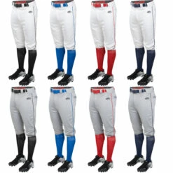 Hot Sale 💯 Discount - Rawlings Launch Adult Piped Knicker ⚾ Baseball Pant LNCHKPP GREY/BLACK ⌛