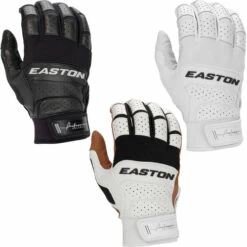 Discount 🎉 Discount - Easton Professional Collection Adult ⚾ Baseball Batting Gloves WHITE ✔️