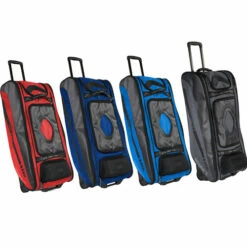 Discount β¨ Discount - Bownet Cadet Wheeled Bag - βΎ Baseball & π₯ Softball Catcher's Bag BN-CADET SCARLET β€οΈ