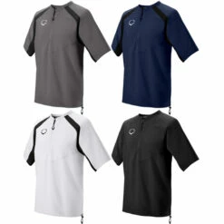 Coupon π€© Discount - Evoshield Men's Short Sleeve Pregame BP Jacket WTV1091 WHITE βοΈ