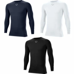 Promo π Discount - Evoshield Cooling Men's Long Sleeve βΎ Baseball Performance Shirt WB601420 WHITE π