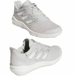Deals 🤩 Discount - Adidas Afterburner 8 ⚾ Baseball Men’s Turf Trainer 👞 Shoe BLACK/WHITE 😀 -Ebasesloaded Sales 2022 Grey Medial Lateral 24836.1644010576