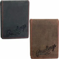 Top 10 😀 Discount - Rawlings High Grade ⚾ Baseball Front Wallet RPW006 BLACK ✔️