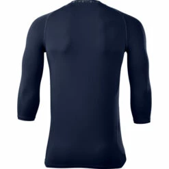 Best Pirce 🎉 Discount - Evoshield Pro Team Men's Cooling 3/4 Mid-Sleeve Performance Shirt WB601440 NAVY 🌟 -Ebasesloaded Sales 2022 Navy Back 67034.1638987646