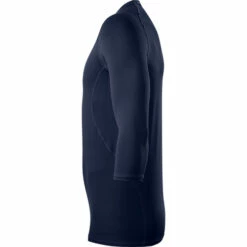 Best Pirce 🎉 Discount - Evoshield Pro Team Men's Cooling 3/4 Mid-Sleeve Performance Shirt WB601440 NAVY 🌟 -Ebasesloaded Sales 2022 Navy Side 37021.1638987646