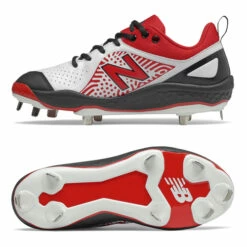 Best reviews of 🔔 Discount - New Balance VELOv2 Women's Metal Fastpitch 🥎 Softball Cleat Low SMVELOV2 BLACK ⭐ -Ebasesloaded Sales 2022 Red Black 2 65437.1600294362