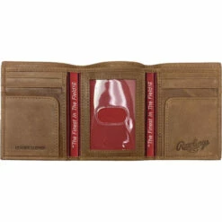 Best reviews of 💯 Discount - Rawlings American Story Tri-Fold Wallet TAN ❤️ -Ebasesloaded Sales 2022 Tan Open 09827.1639174651