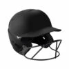 Top 10 🎁 Discount - Mizuno F6 Youth Fastpitch 🥎 Softball Batting Helmet w/Mask 380397 BLACK ✨