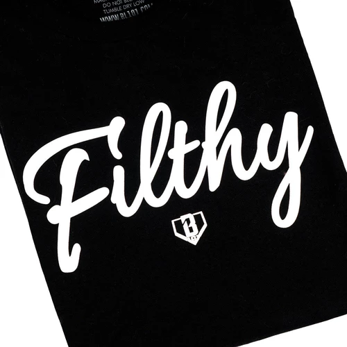 Cheap 🤩 Discount - ⚾ Baseball Lifestyle 101 Filthy ⚾ Baseball T-Shirt BLACK ⌛ 2 Cheap 🤩 Discount - ⚾ Baseball Lifestyle 101 Filthy ⚾ Baseball T-Shirt BLACK ⌛ - Image 2