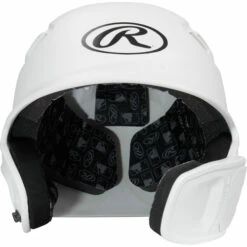 Best reviews of ✔️ Discount - Rawlings R16 ⚾ Baseball Batting Helmet Reverse C Flap w/ Cheek Extension RHB/LHB WHITE 🤩 -Ebasesloaded Sales 2022 White front 07122.1637195281