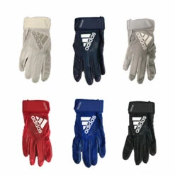 New 🔔 Discount - Adidas Adizero 4.0 Adult ⚾ Baseball Batting Gloves - Pittards Palm AB0220 NAVY ⌛