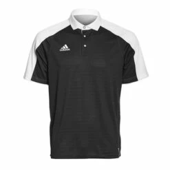 Best Sale β€οΈ Discount - Adidas Coaches Polo Black & White 1852A 049 BLACK/WHITE βοΈ