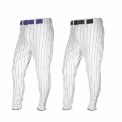 Flash Sale 👍 Discount - All-Star Classic Pinstripe Youth ⚾ Baseball Pant BSP4Y-W WHITE/BLACK 💯