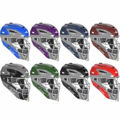 Deals 😀 Discount - All-Star S7 Adult Graphite Two-Tone Catcher's Helmet MVP2500GTT PURPLE/GREY 🔥