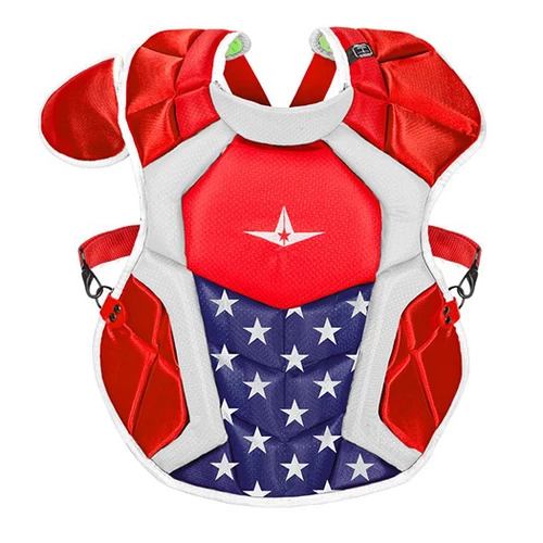 Outlet ❤️ Discount - All-Star USA S7 Axis 16.5" Adult NOCSAE Approved Chest Protector Commotio Cordis CPCC40PRO USA USA 🧨 1 Outlet ❤️ Discount - All-Star USA S7 Axis 16.5" Adult NOCSAE Approved Chest Protector Commotio Cordis CPCC40PRO USA USA 🧨