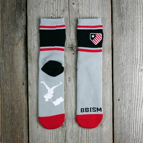 Brand new π Discount - βΎ Baseballism Home Team βΎ Baseball 𧦠Socks - Mid Calf USA GREY π 3 Brand new π Discount - βΎ Baseballism Home Team βΎ Baseball 𧦠Socks - Mid Calf USA GREY π - Image 3