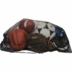 Discount 🧨 Discount - Champro Mesh Ball Bag A303 BLACK ✔️