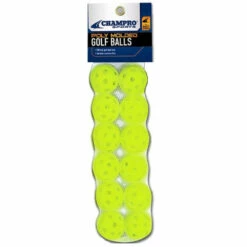 Flash Sale β Discount - Champro Optic Golf Plastic Ball 12 Pack CBB-52Y 12 PACK π