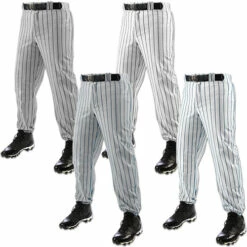 Coupon 🎉 Discount - Champro Triple Crown Pinstriple Youth ⚾ Baseball Pant BPPINY WHITE/BLACK 😍
