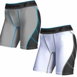 Buy 🛒 Discount - Champro Windmill Women's 🥎 Softball Sliding Short BPS16 GREY/BLACK ✔️