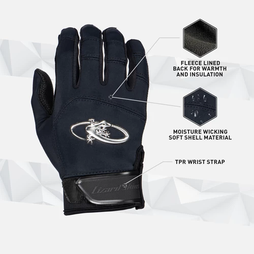 Coupon ๐ Discount - Lizard Skins Cold Weather Batting Gloves Adult BLACK ๐งจ 5 Coupon ๐ Discount - Lizard Skins Cold Weather Batting Gloves Adult BLACK ๐งจ - Image 5