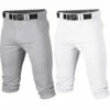 Hot Sale 👏 Discount - Easton Rival+ Youth Knicker ⚾ Baseball Pants - Short Pant A167 161 WHITE 🎉