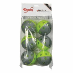 Brand new β Discount - Diamond Tru Flite 12" Training Plastic π₯ Softball -DTS-TFSB 6-PACK 6 PACK βοΈ
