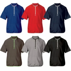 Deals 🎉 Discount - Easton M5 Adult Short Sleeve Cage Jacket A167 601 NAVY 🔥