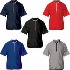 Discount 👏 Discount - Easton M5 Youth Short Sleeve Cage Jacket A167 634 NAVY ⌛