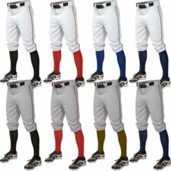 Best Pirce 😍 Discount - Easton Pro Piped Knicker Adult ⚾ Baseball Pant A167 105 WHITE/NAVY 🎁