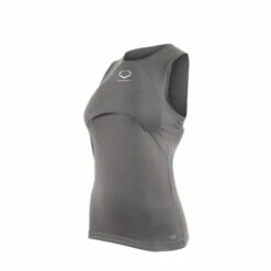 Deals π― Discount - EvoShield Women's Racerback Chest Guard Sleeveless Shirt WTV1144103 CHARCOAL β