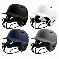 Brand new ✔️ Discount - Evoshield XVT Fastpitch 🥎 Softball Helmet W/ Mask WTV7135 WHITE 😀