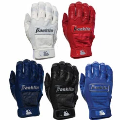 Promo β Discount - Franklin CFX Pro Chrome Adult Batting Gloves 2059 RED β