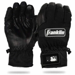 Coupon 😀 Discount - Franklin Coldmax Gloves - Outdoor Gloves for Umpires & Coaches - Water & Wind Resistant BLACK ❤️